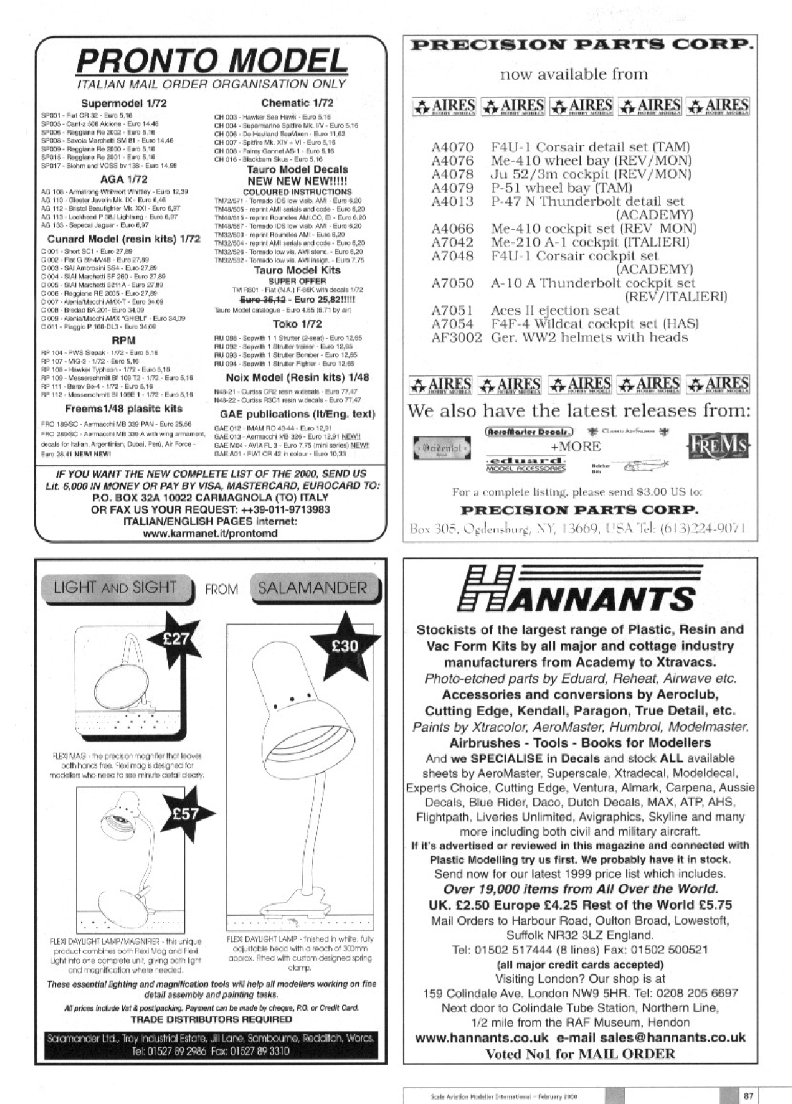 Scale Aviation Modeller International 2000-02